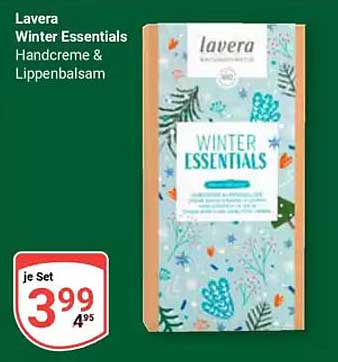 Lavera Winter Essentials Handcreme & Lippenbalsam