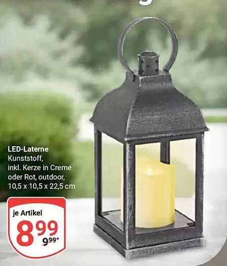 LED-Laterne Kunststoff