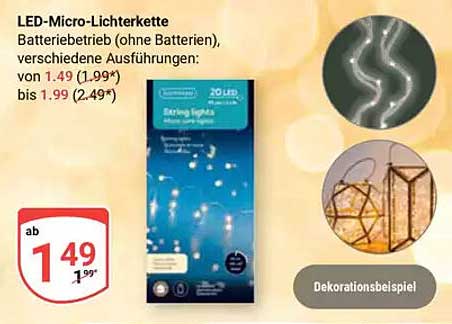 LED-Micro-Lichterkette