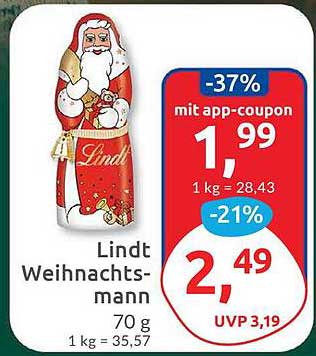 Lindt Weihnachtsmann