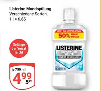 Listerine Mundspülung