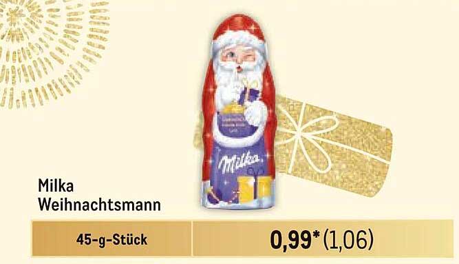 Milka Weihnachtsmann