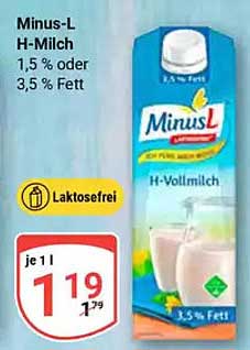 Minus-L H-Milch