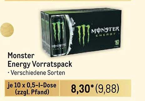 Monster Energy Vorratspack