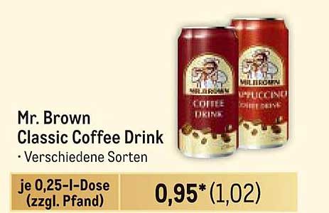 Mr. Brown Classic Coffee Drink