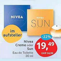 Nivea Creme oder Sun