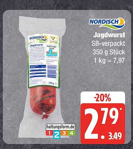 Nordisch Jagdwurst