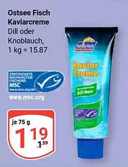 Ostsee Fisch Kaviarcreme