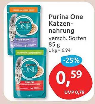 Purina One Katzennahrung