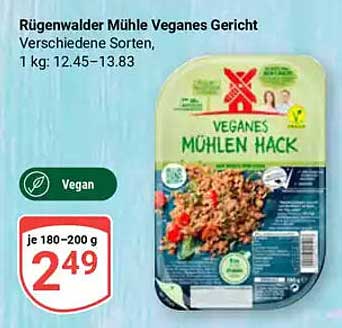 Rügenwalder Mühle Veganes Hack