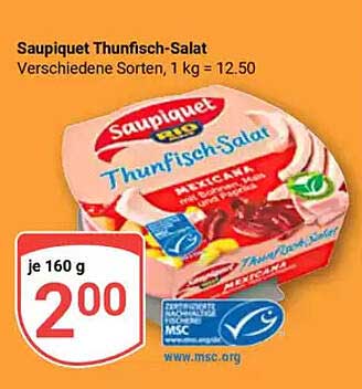 Saupiquet Thunfisch-Salat