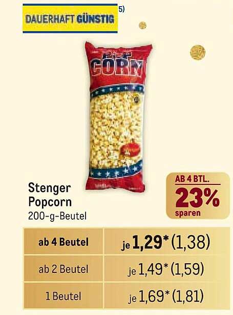 Stenger Popcorn