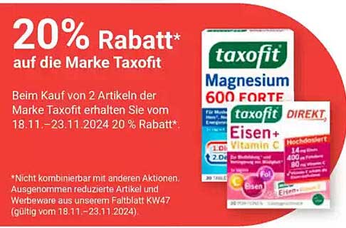 Taxofit Magnesium 600 FORT 