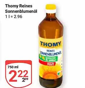 Thomy Reines Sonnenblumenöl