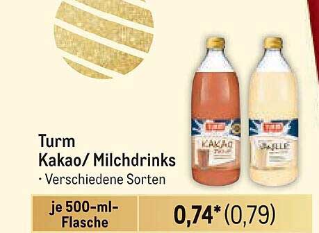 Turm Kakao/ Milchdrinks