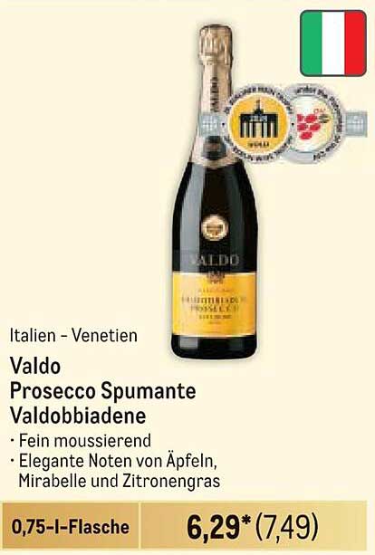 Valdo Prosecco Spumante Valdobbiadene