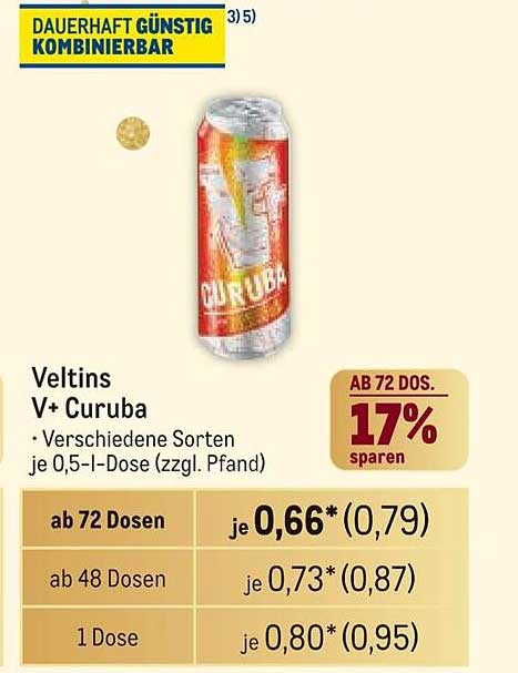 Veltins V+ Curuba