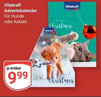 Vitakraft Adventskalender Für Hunde oder Katzen