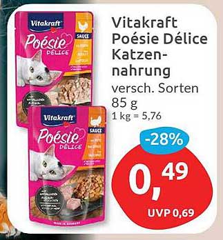 Vitakraft Poesie Délice Katzennahrung