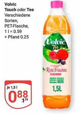 Volvic Touch oder Tee