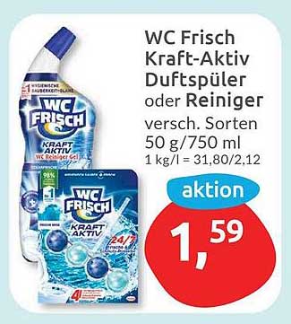 WC Frisch Kraft-Aktiv Duftspüler oder Reiniger