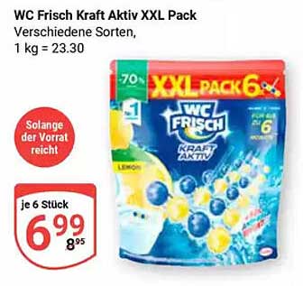 WC Frisch Kraft Aktiv XXL Pack