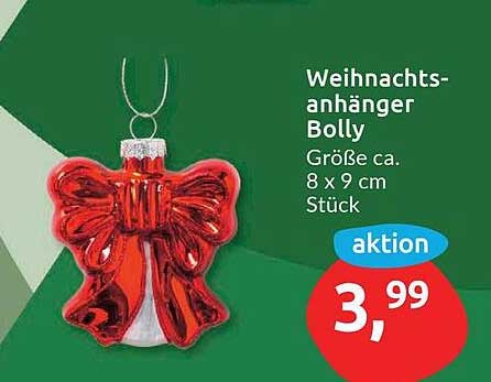 Weihnachtsanhänger Bolly