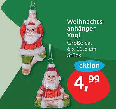 Weihnachtsanhänger Yogi