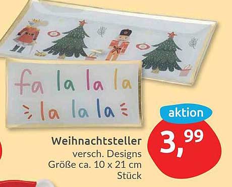 Weihnachtsteller