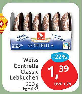 Weiss Contrella Classic Lebkuchen