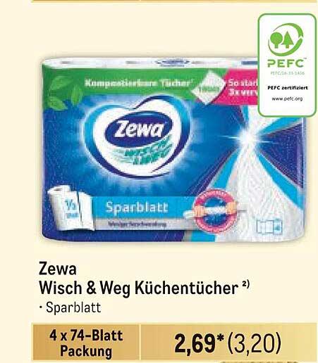 Zewa Wisch & Weg Küchentücher