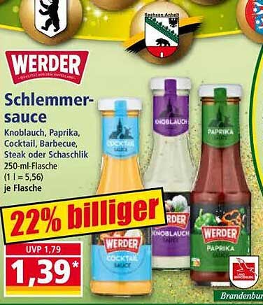 WERDER Schlemmer-sauce