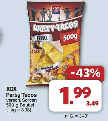 XOX Party-Tacos