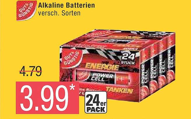 Alkaline Batterien