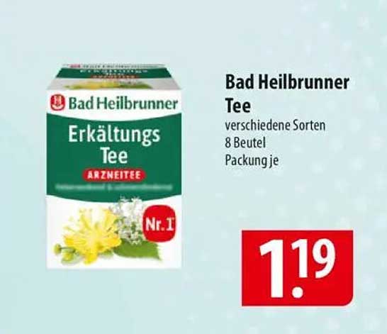 Bad Heilbrunner Erkältungs Tee