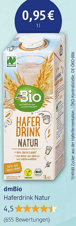 dmBio Haferdrink Natur