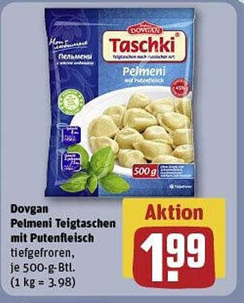 Dovgan Taschkı Pelmeni Teigtaschen mit Putenfleisch