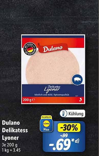 Dulano Delikatess Lyoner