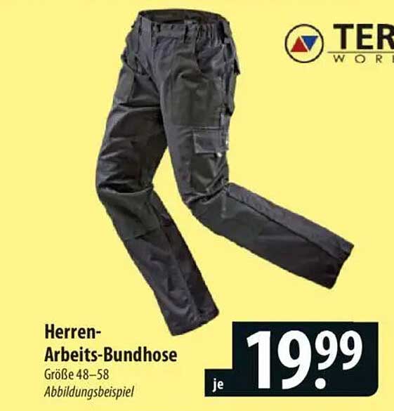 Herren-Arbeits-Bundhose