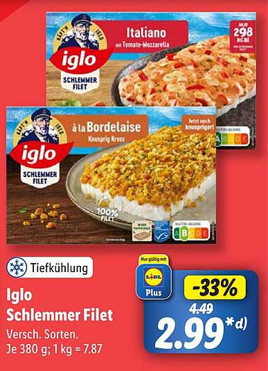 Iglo Schlemmer Filet