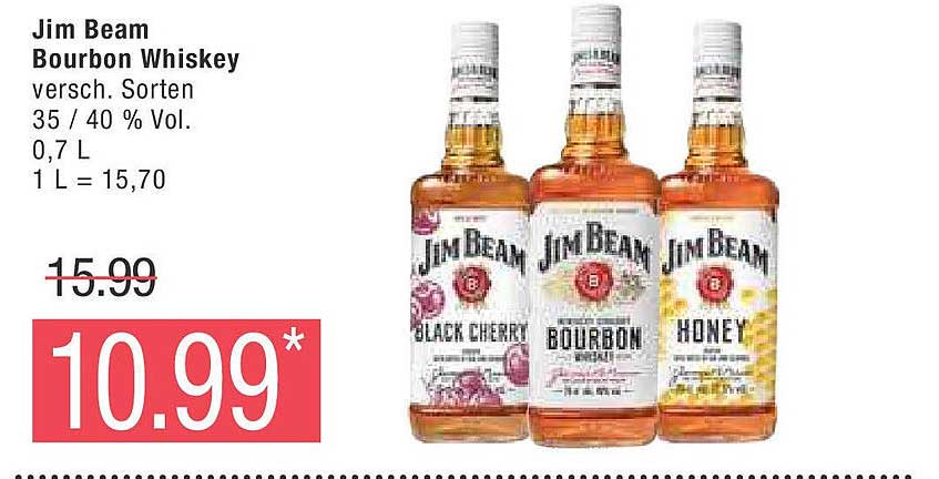 Jim Beam Bourbon Whiskey