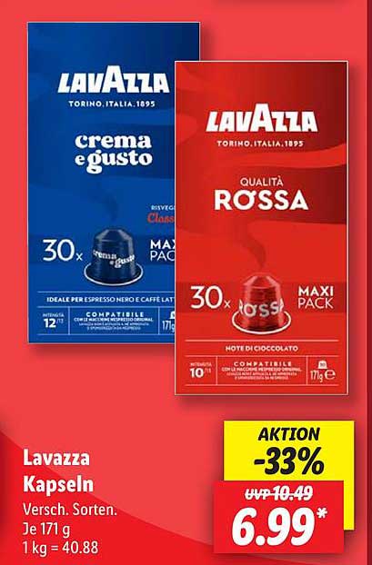 Lavazza Kapseln