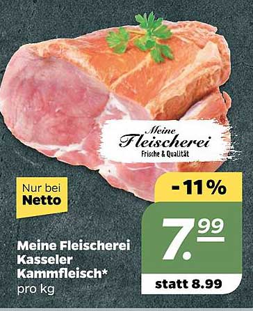 Meine Fleischerei Kasseler Kammfleisch*