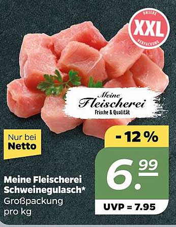 Meine Fleischerei Schweinegulasch*