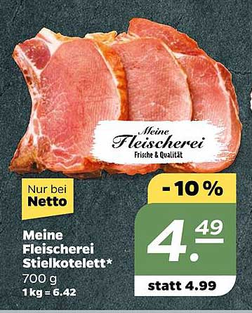 Meine Fleischerei Steakkotelett*