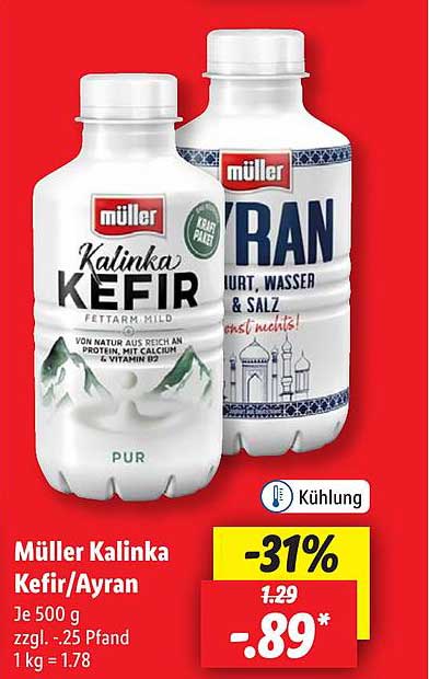 Müller Kalinka Kefir/Ayran