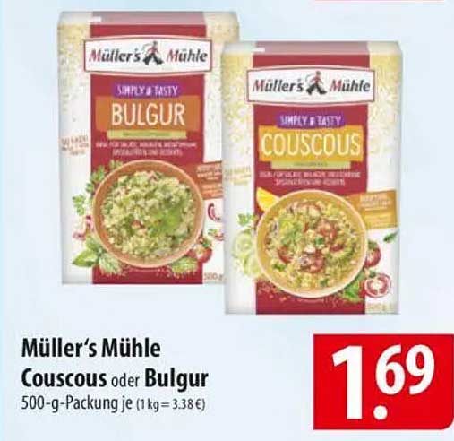 Müller’s Mühle Couscous oder Bulgur