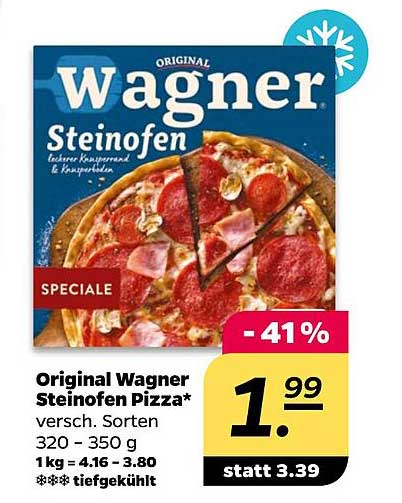 Original Wagner Steinofen Pizza