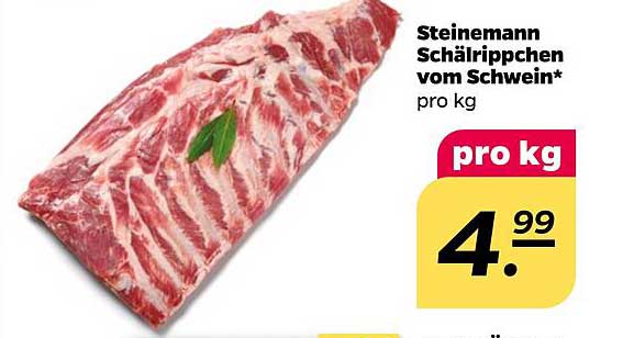 Steinemann Schälrippchen vom Schwein*