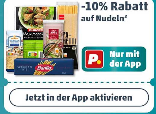 -10% Rabatt auf Nudeln²